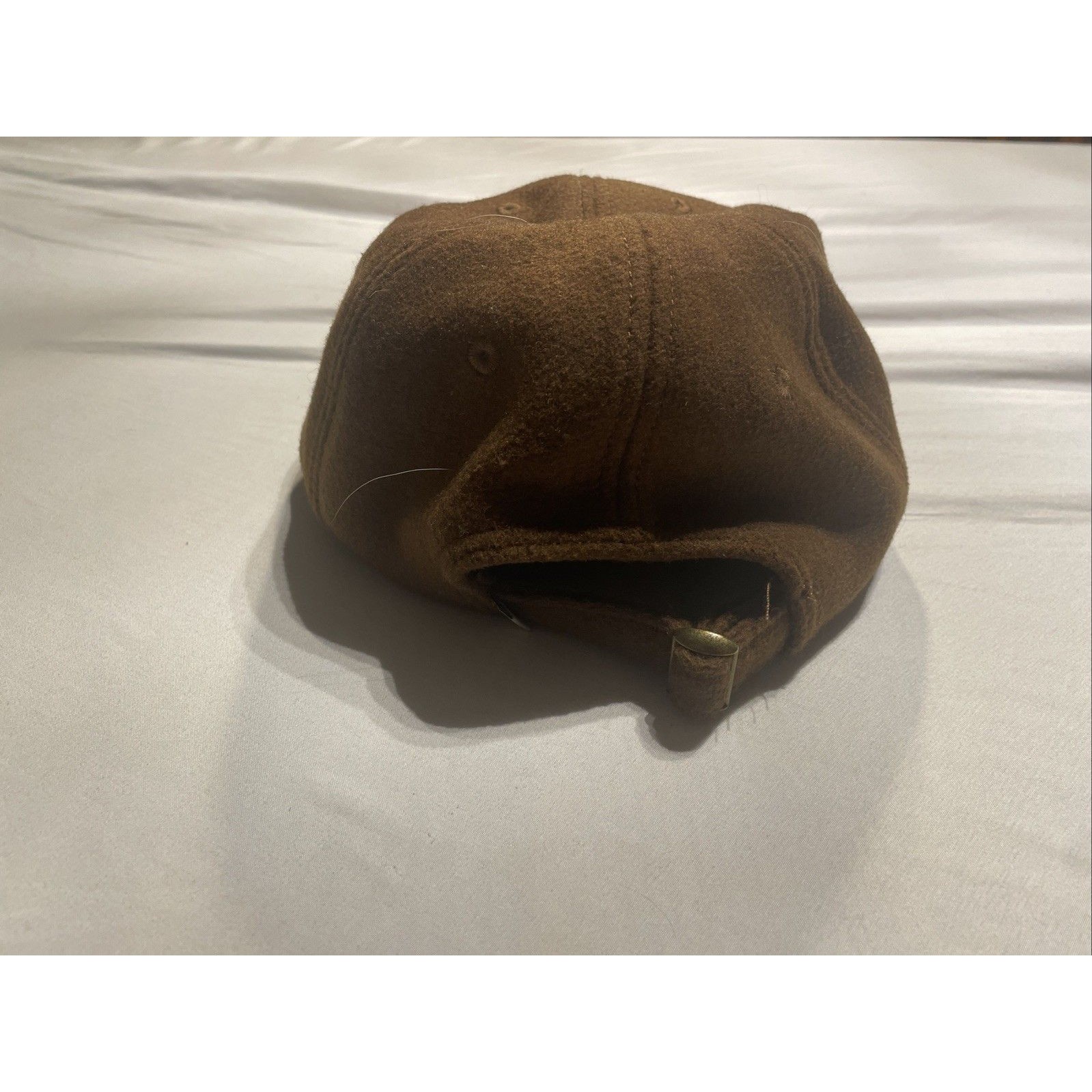 Yardsale Skateboards Brown Faux Suede Script Logo 6 Panel Hat Cap Adjustable — image 3 of 6